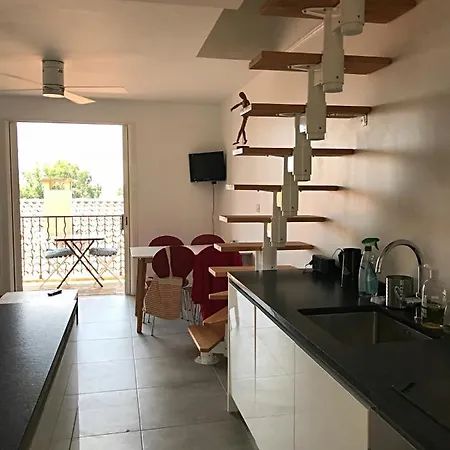 Loft T3 Duplex Vue Porquerolles Lägenhet *