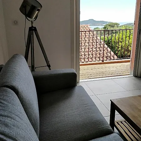 Апартаменты Loft T3 Duplex Vue Porquerolles Йер